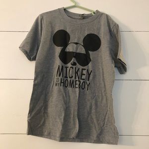 Mikey is my Homeboy boys T-Shirt size 6/7 Mickey Mouse